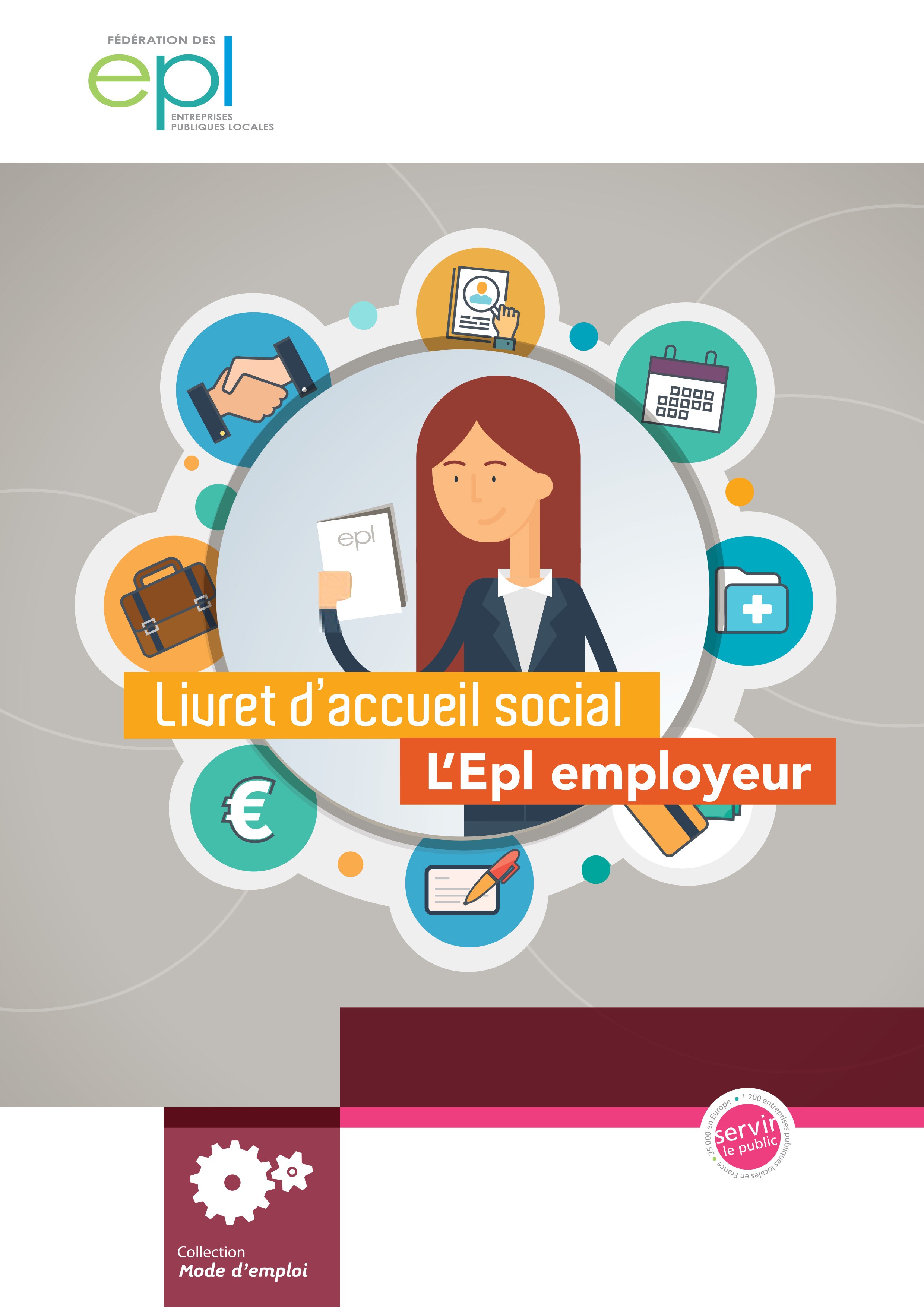 Livret d'accueil social  l'Epl employeur  Fédération des élus des