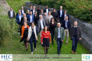 21ème promotion du Cycle Post Graduate de management - "The DisTruptives"