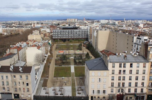 Clichy soigne son entrée de Ville