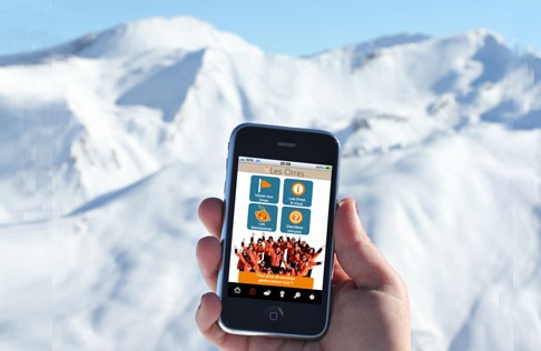Application mobile : les Orres optimisent le temps de ski