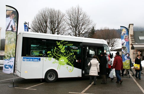 Stations de ski : Une navette électrique testée dans l’Isère