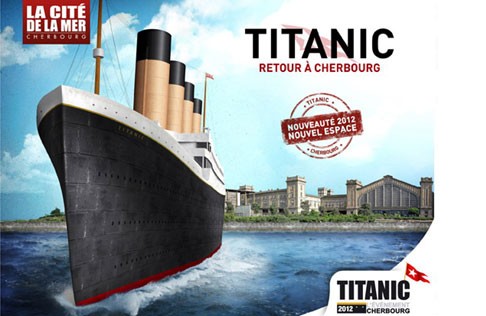 Le Titanic de « retour à Cherbourg »