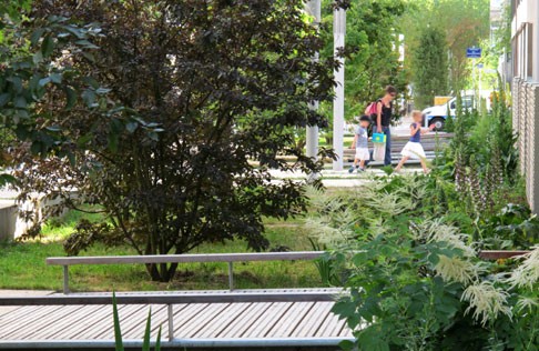 Boulogne-Billancourt : Le Trapèze, version écolabel