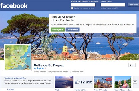 Golfe de Saint-Tropez : Les réseaux sociaux comme outil marketing
