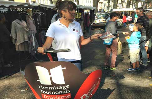 Hermitage-Tournonais (Drôme) : la création comme promotion touristique