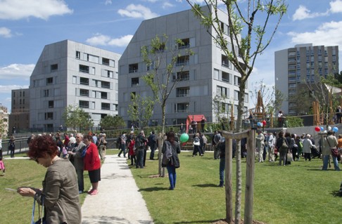 Le premier éco-quartier imaginé à Paris sort de terre