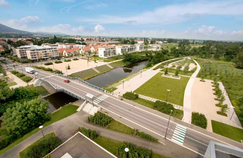 Alsace : La ville de Cernay recousue par Espace Rhénan