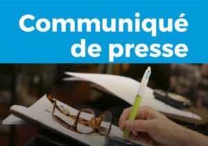 Communiqué de presse