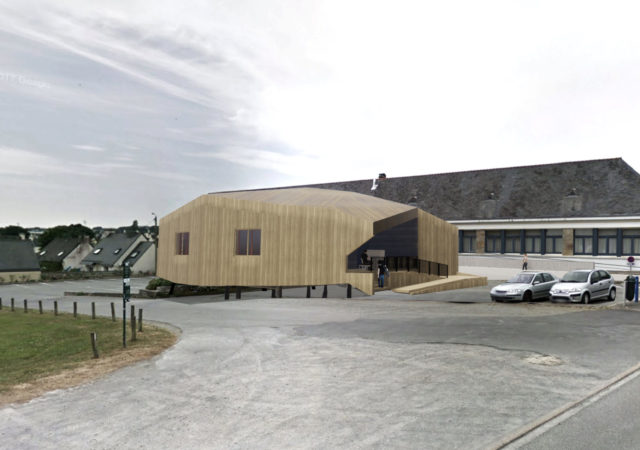 Extension bois du Conservatoire à rayonnement régional de Brest métropole – Le Relecq-Kerhuon